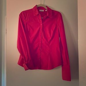 Long sleeve button down blouse